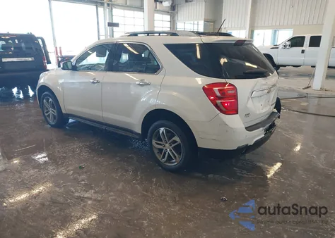2016 Chevrolet Equinox Ltz z USA, uszkodzony, nr VIN 2GNALDEK1G6275530